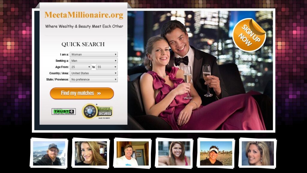 Meet A Millionaire Website Legit Review